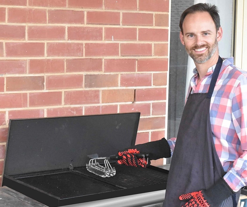 Stainless Steel BBQ scraper