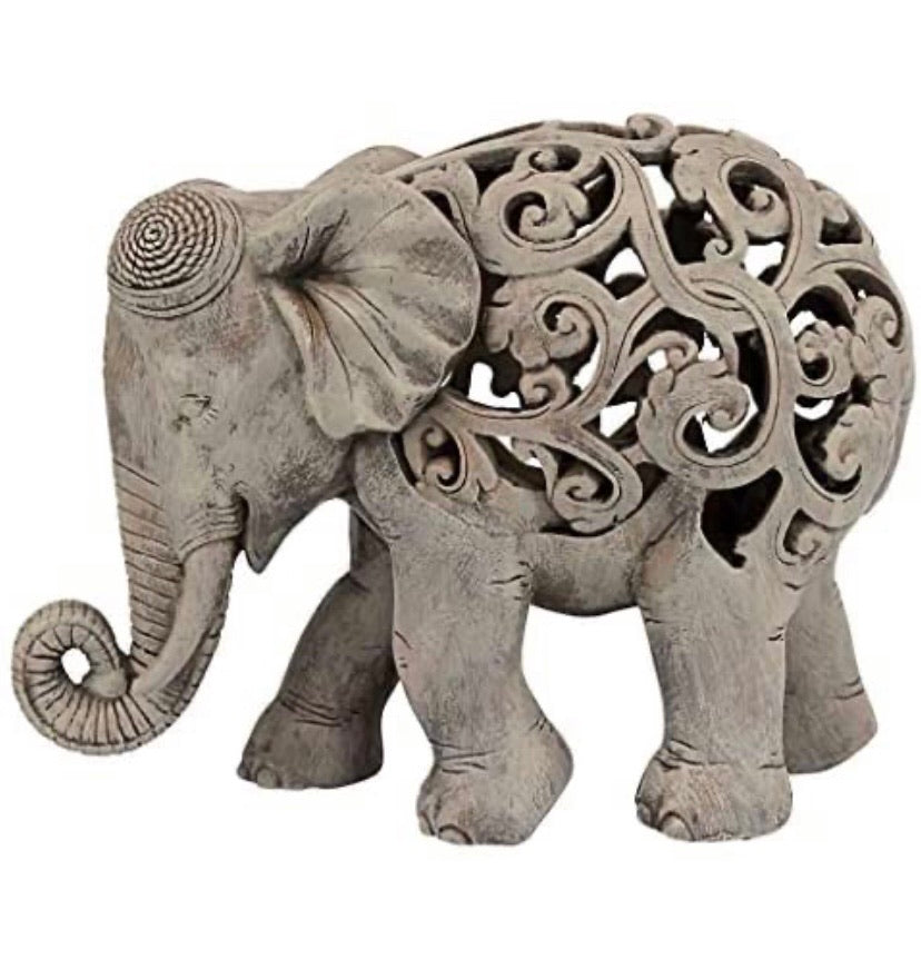 Anjan The Elephant Jali Sculpture
