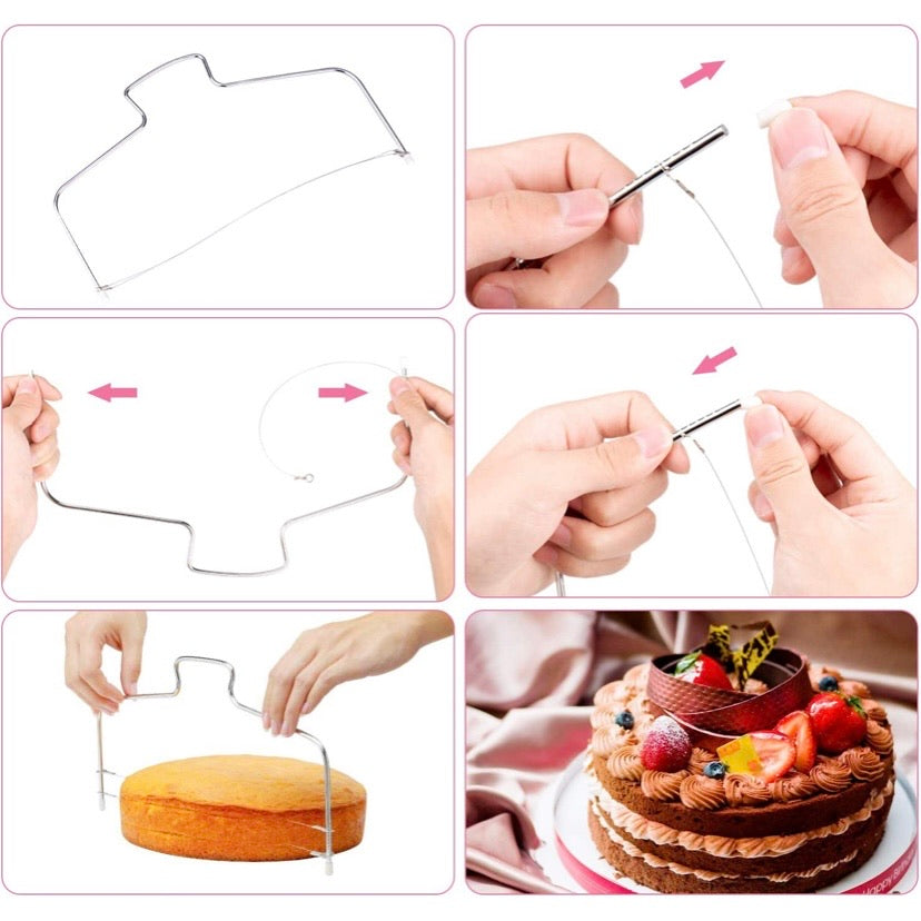 Cake Decorating Equipment, SPLAKS 106pcs Cake Decorating Set Cupcake Decorating Kit Baking Supplies with Nonslip Turntable Stand, 54 Numbered Icing Tips and Frosting Tools for Cake DIY