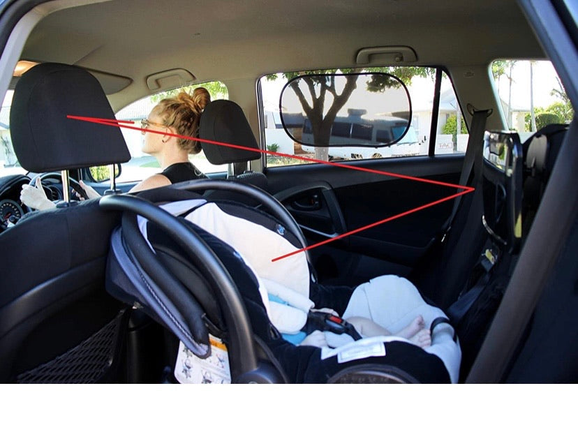 360 Degree Adjustable Baby Safety Car Mirror