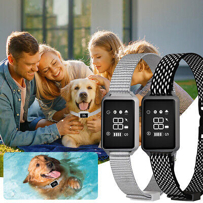 Anti Bark Dog Training Collar Sound&Vibration Stop Barking Automatic Pet