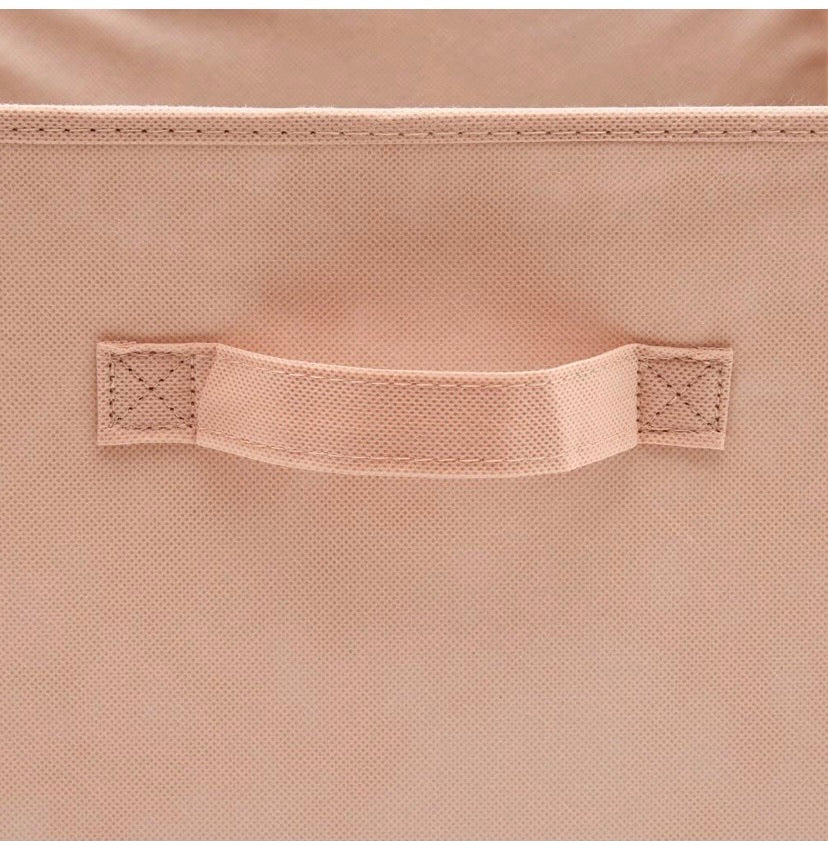 Set of 4 Foldable Fabric Basket Bins