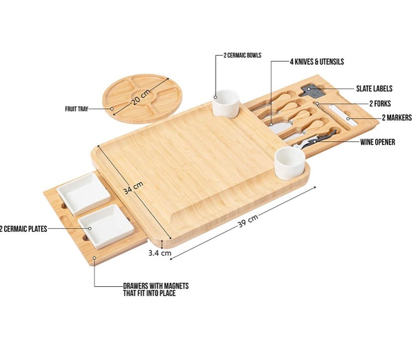 Bamboo Cheese Cutting Board
