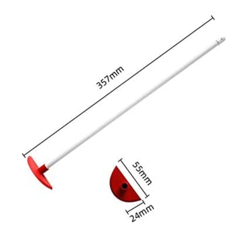 36cm Silicone Bottle Scraper - Reusable Tool to Get The Last Drop, Last Drop Silicone Spatula - 14" Flexible and Reusable Kitchen Aid Utensil, Silicone Scraper - Long Handle Cleaning Tools