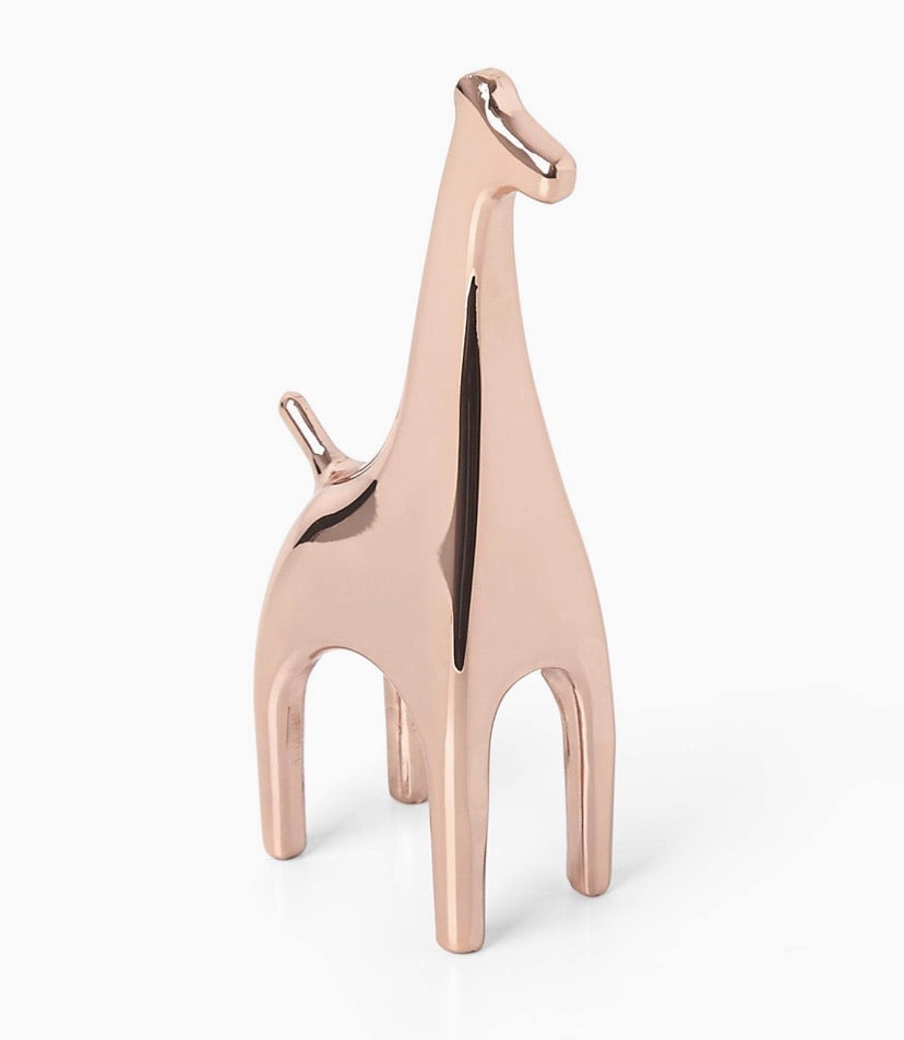 Anigram Giraffe Ring, Copper