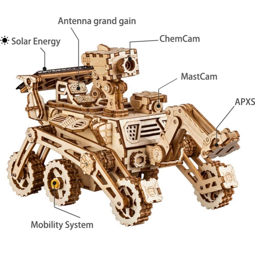 Wooden 3D Puzzle Assembly Toy