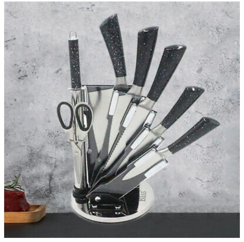 8PCS Stainless Steel Kitchen Knife Set