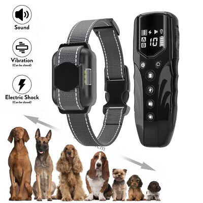 800M LCD Anti-Bark comfort Pet Dog Training E-Collar Obedience Remote Control