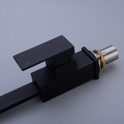 Brass Swivel Kitchen Sink Tap Faucet Laundry Basin mixer Matte Black/ Gold