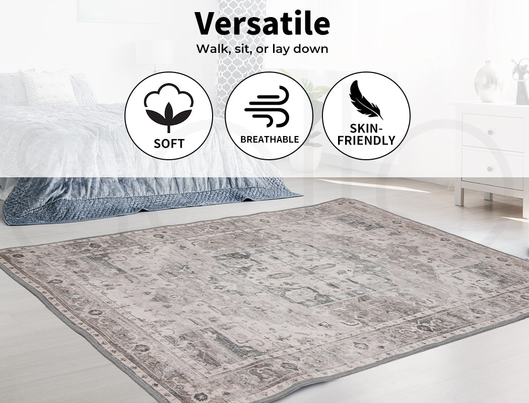 Marlow Floor Rug Non Slip Large Area Carpet Rugs Mat Bedroom Living Room Soft