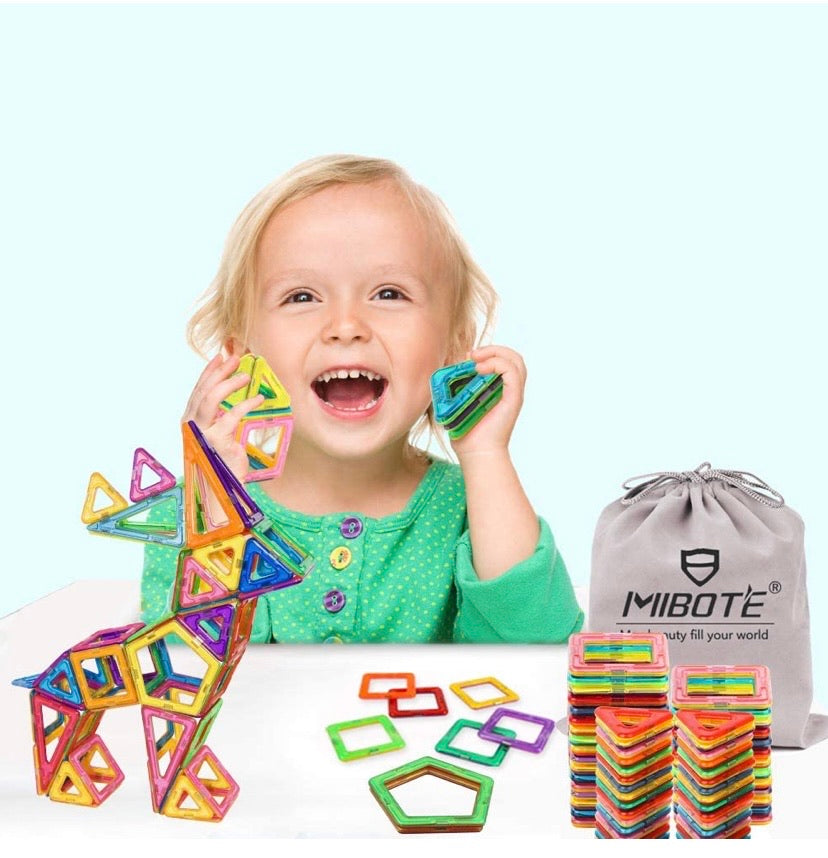 Magnetic Building Blocks 110 Pcs