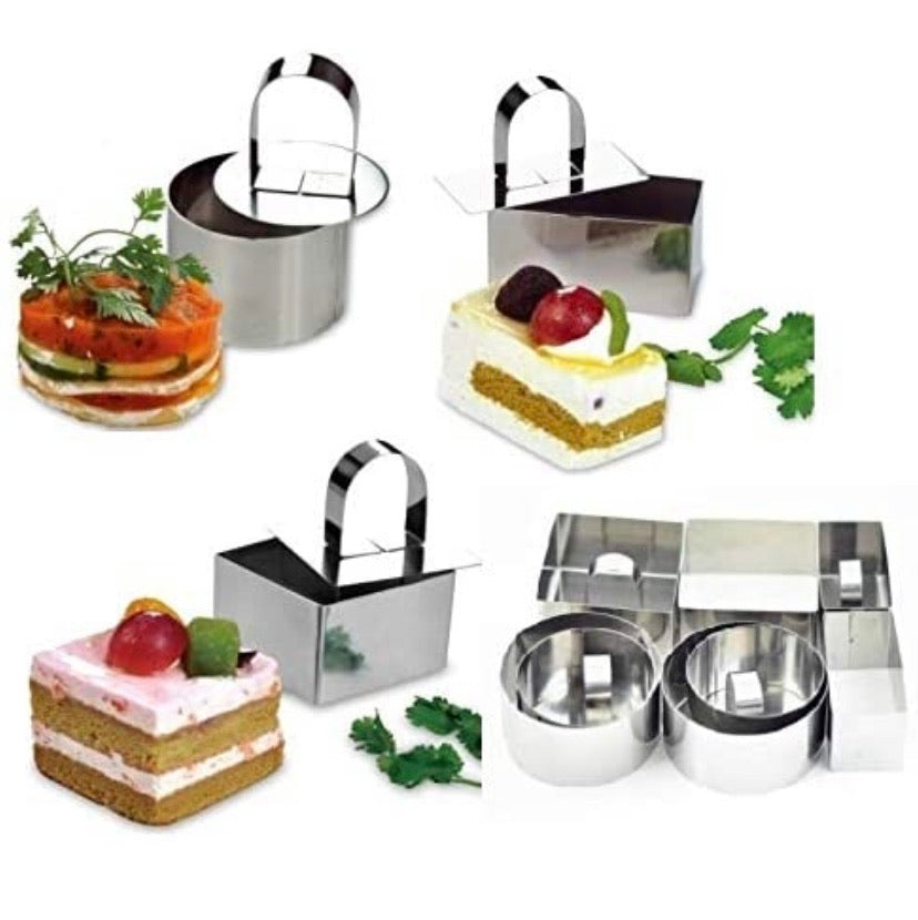 Stainless Steel Dessert Rings- 12 Pcs