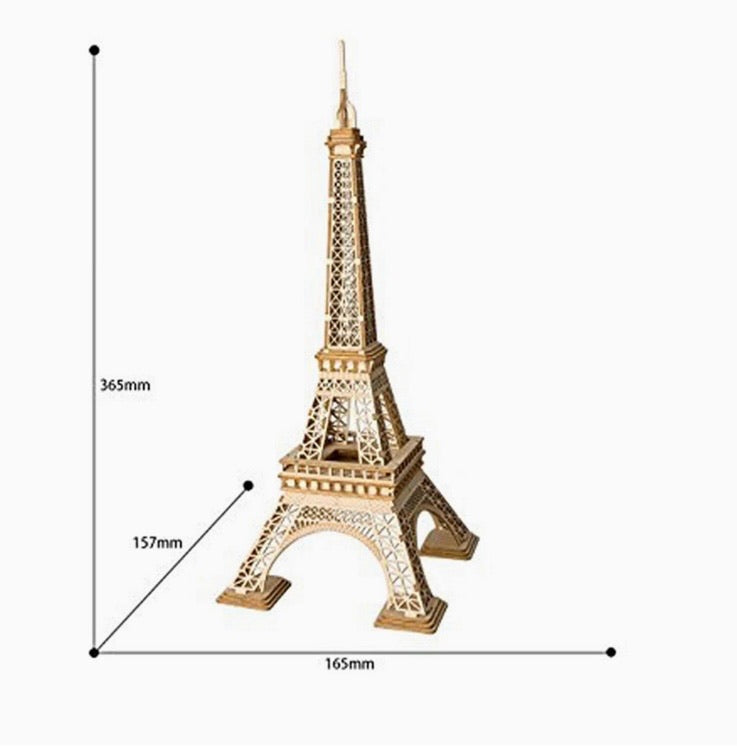 3D Wooden Assembly Puzzle