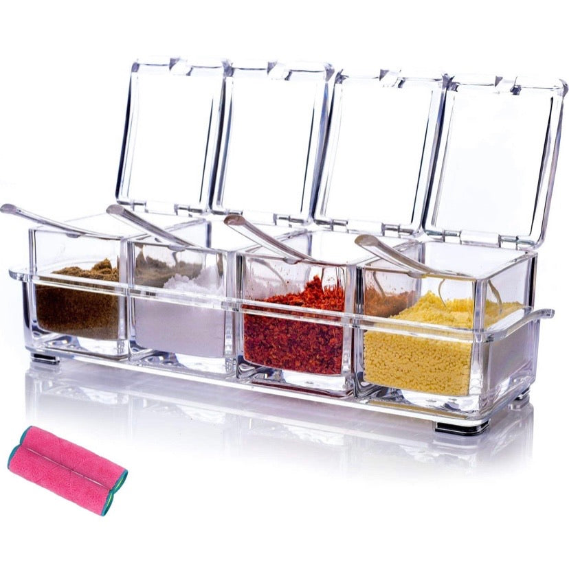 Clear Seasoning Rack Spice