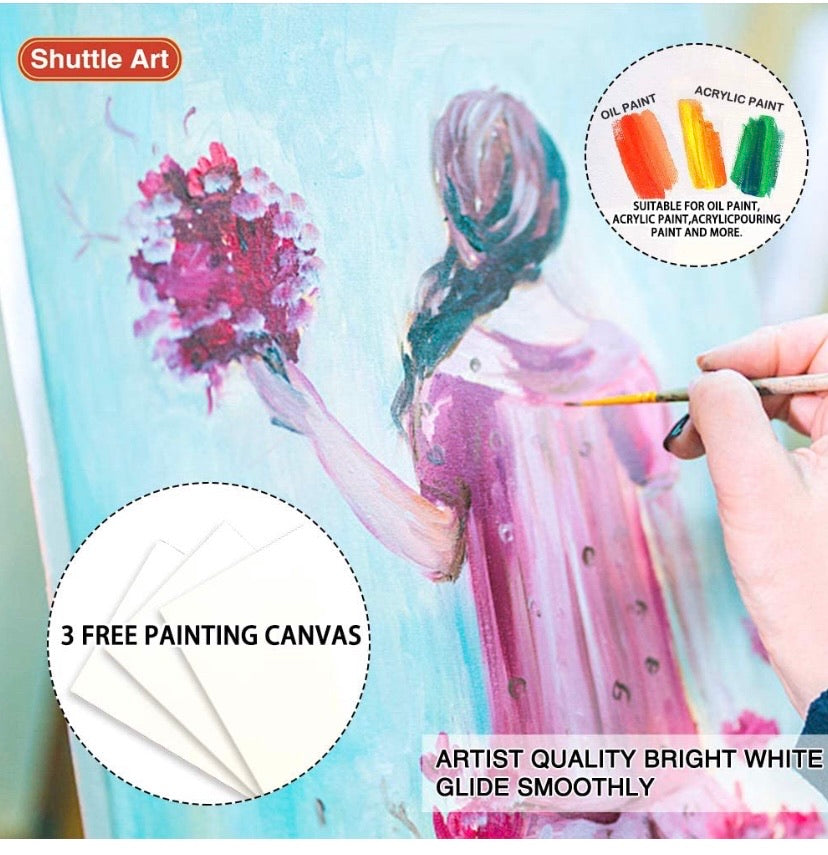 46 Pack Acrylic Paint Set