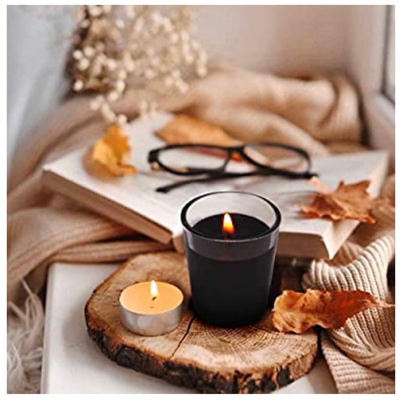 Black Votive Candles