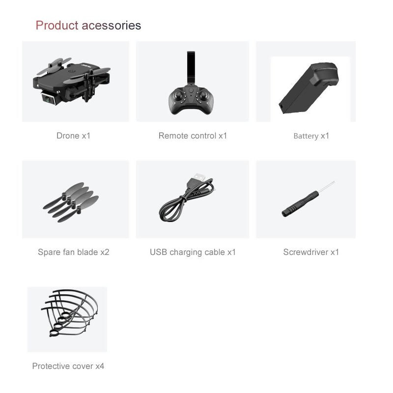 Mini Drone WIFI FPV With 4k HD Camera