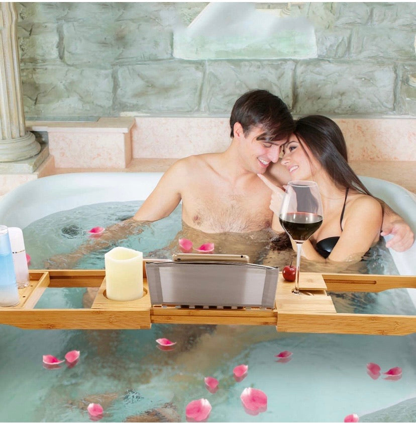 Premium Bamboo Bath Trays