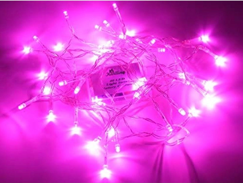 Fairy String Light (pink) 40 LED