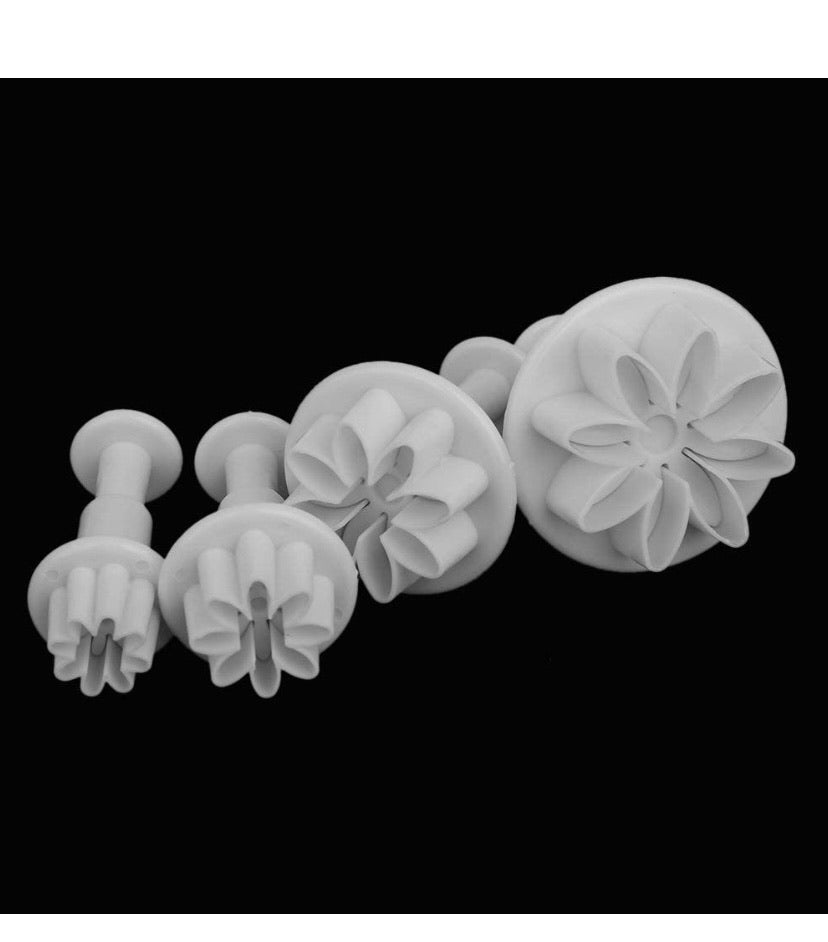 Fondant Cake Cookie Plunger Cutter 33pcs