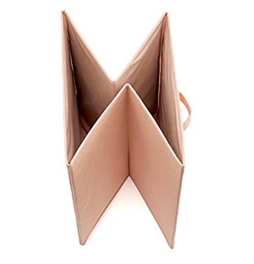 Set of 4 Foldable Fabric Basket Bins