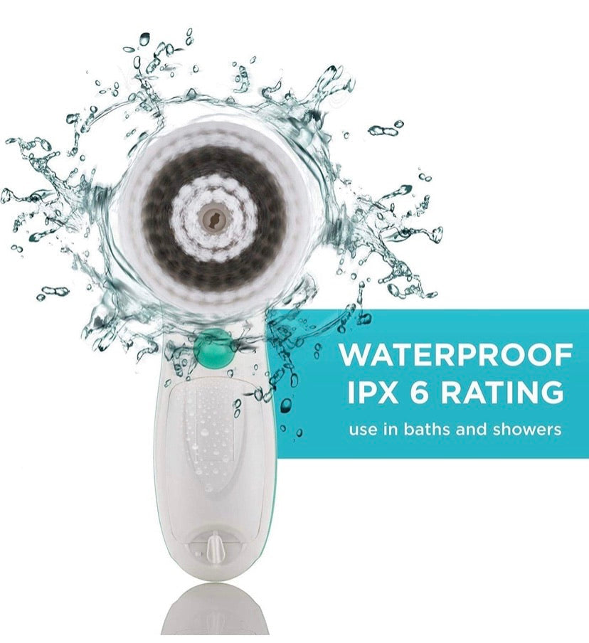 Waterproof Facial Cleansing Spin Brush Set
