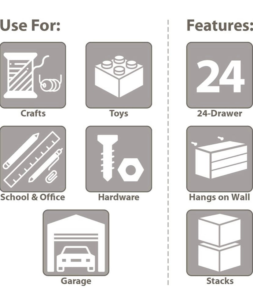 Plastic Drawer Storage Cabinet