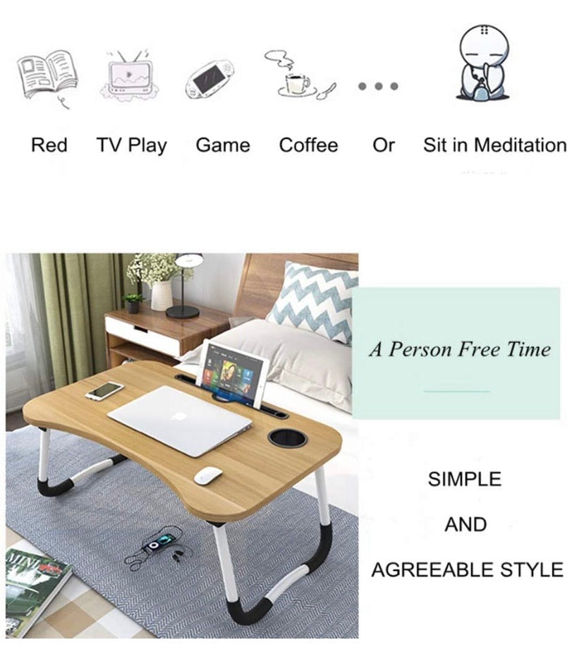 Laptop Desk Bed Table Tray