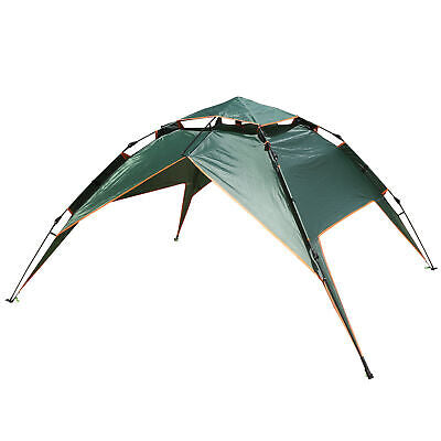 3-4 Person Instant Up Tent Family Waterproof Dome Hiking Beach Camping Tent AU