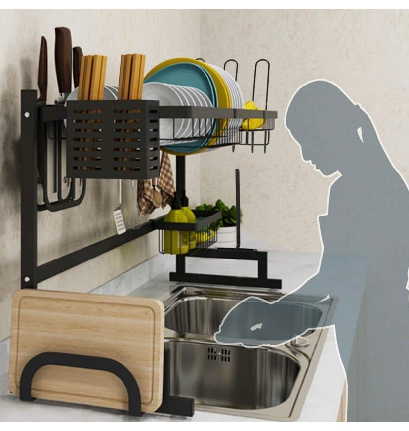 Over Sink Dish Drying Rack