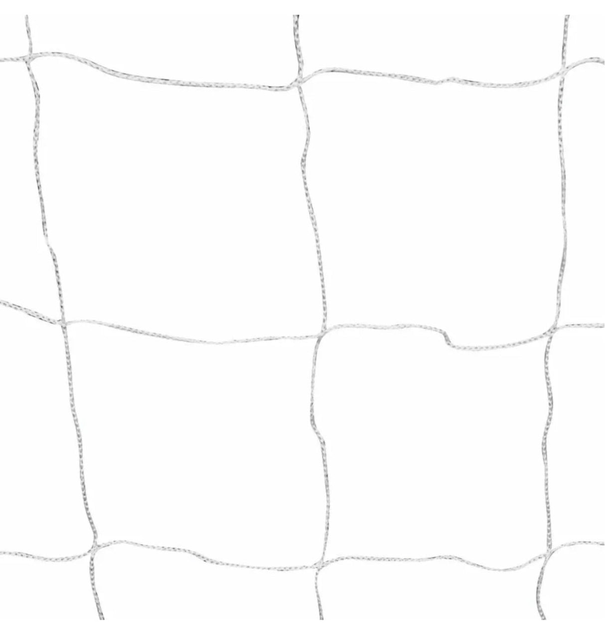 Football Goal with Net 182x61x122 Steel White