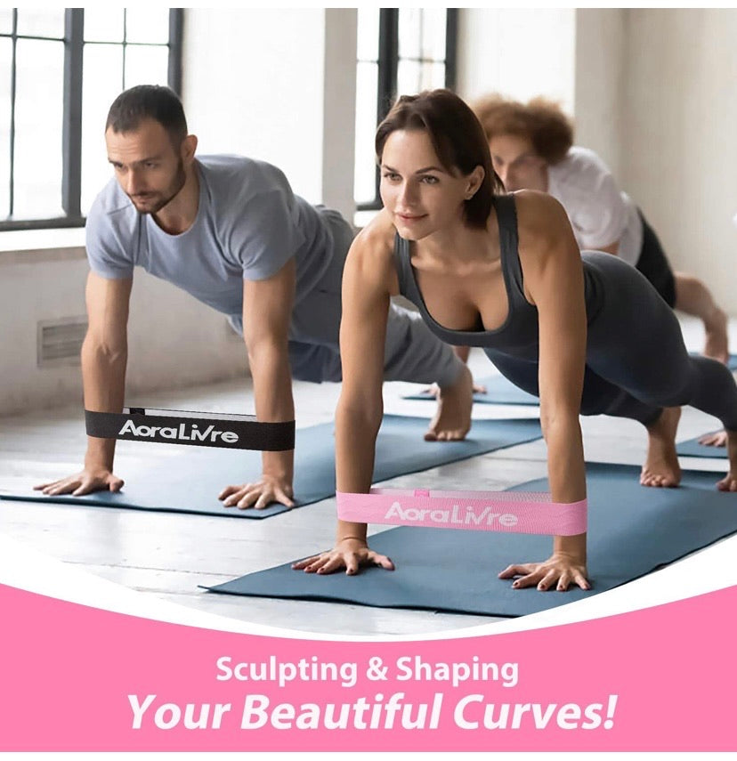 Aoralivre Fabric Resistance Bands