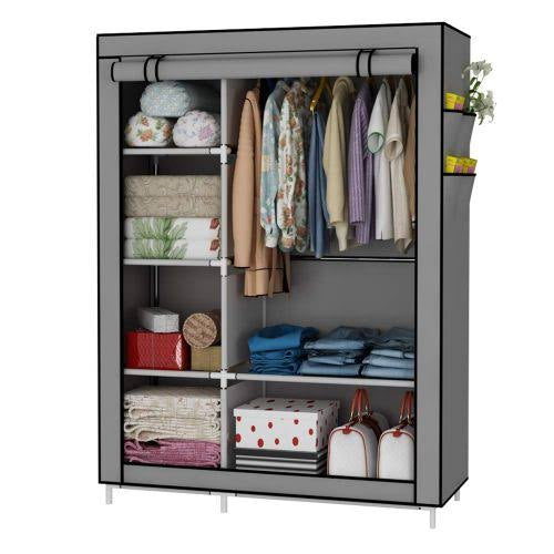 Portable Clothes Closet Wardrobe Storage Cabinet