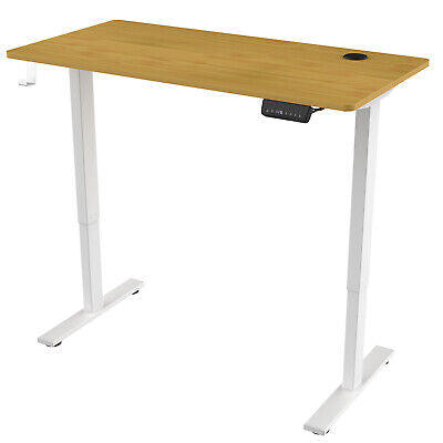 140cm Motorised Desk Height Adjustable Sit Standing Office Computer Table