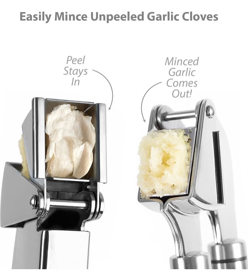 Garlic Press + Peeler