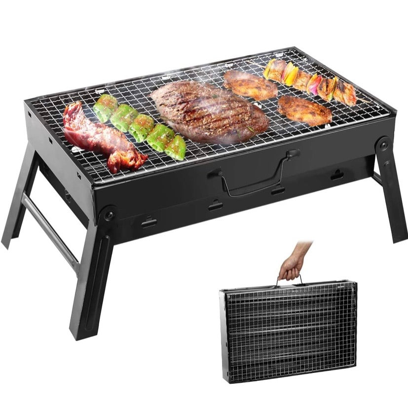 Folding Portable Barbecue Charcoal Grill