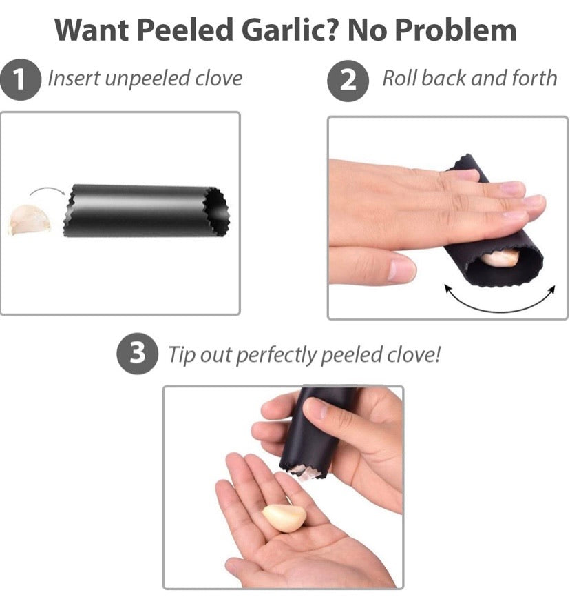 Garlic Press + Peeler