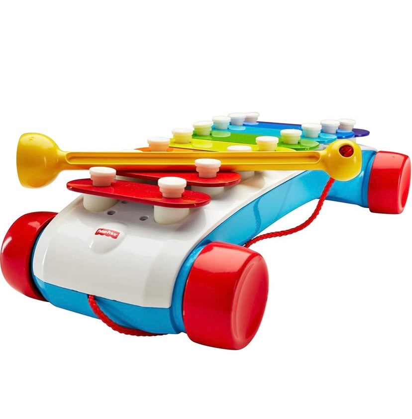 Classic Xylophone, Musical Instrument Pull Toy