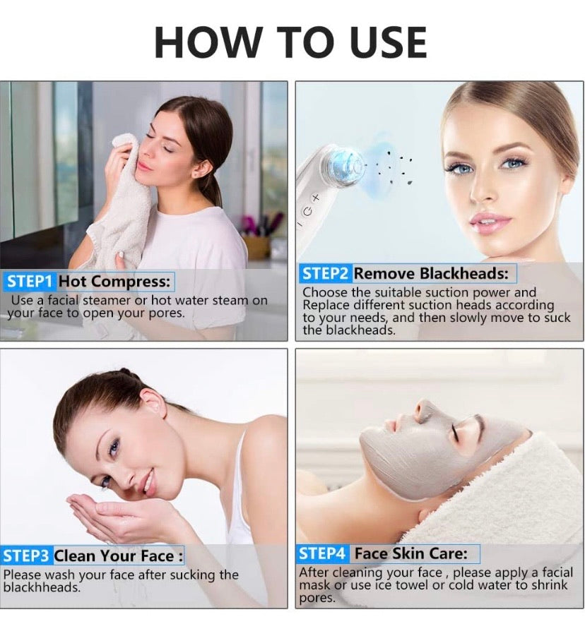 Blackhead Remover Pore Vacuum