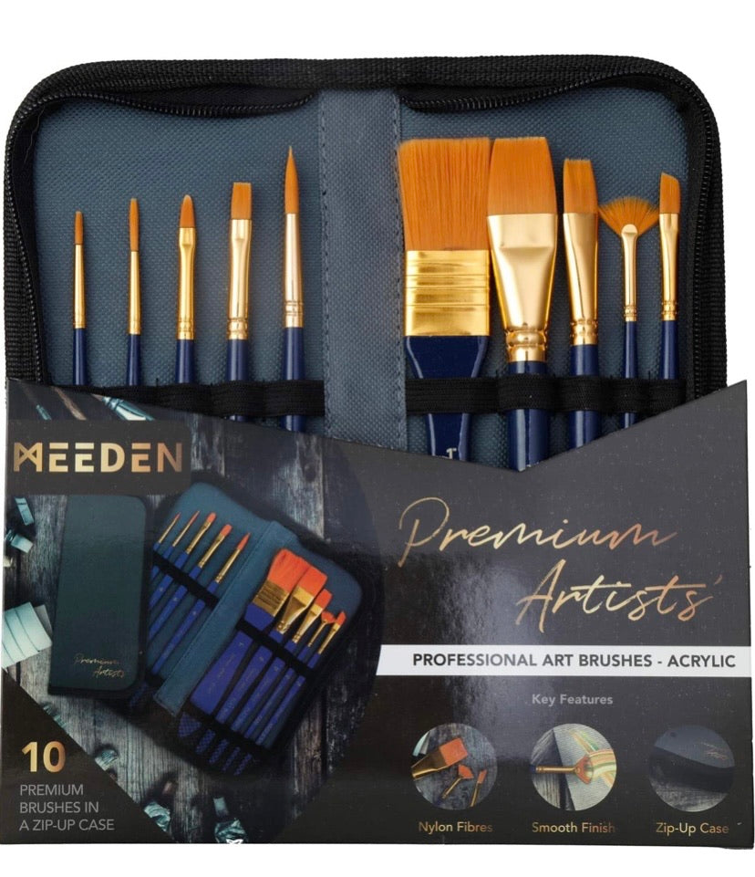 Acrylic Painting Supplies Set with 48x22ML Acrylic Paints, Acrylic Paintbrushes, Canvas Panels, Acrylic Painting Pad, Palette Knife, Art Supplies for Artists, Beginners & Adults