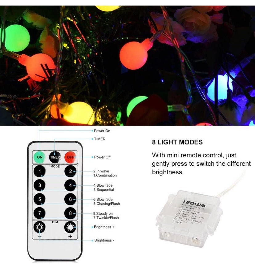 Globe String Light 50 LED