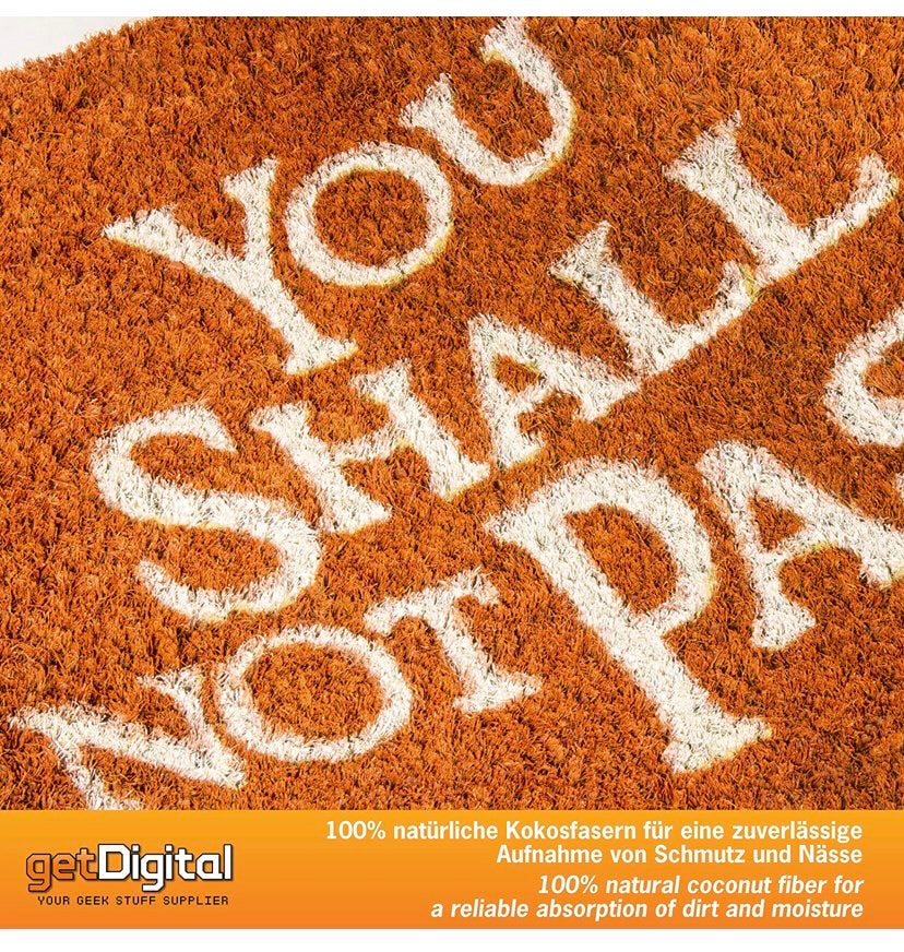 Doormat You Shall not Pass