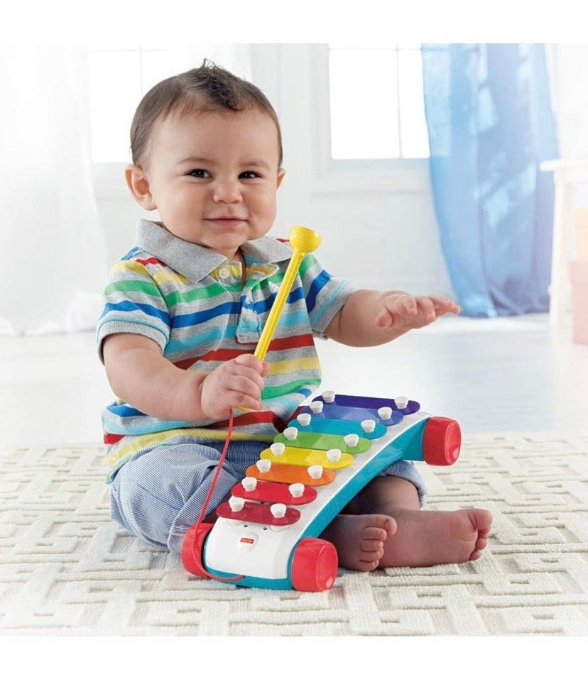 Classic Xylophone, Musical Instrument Pull Toy