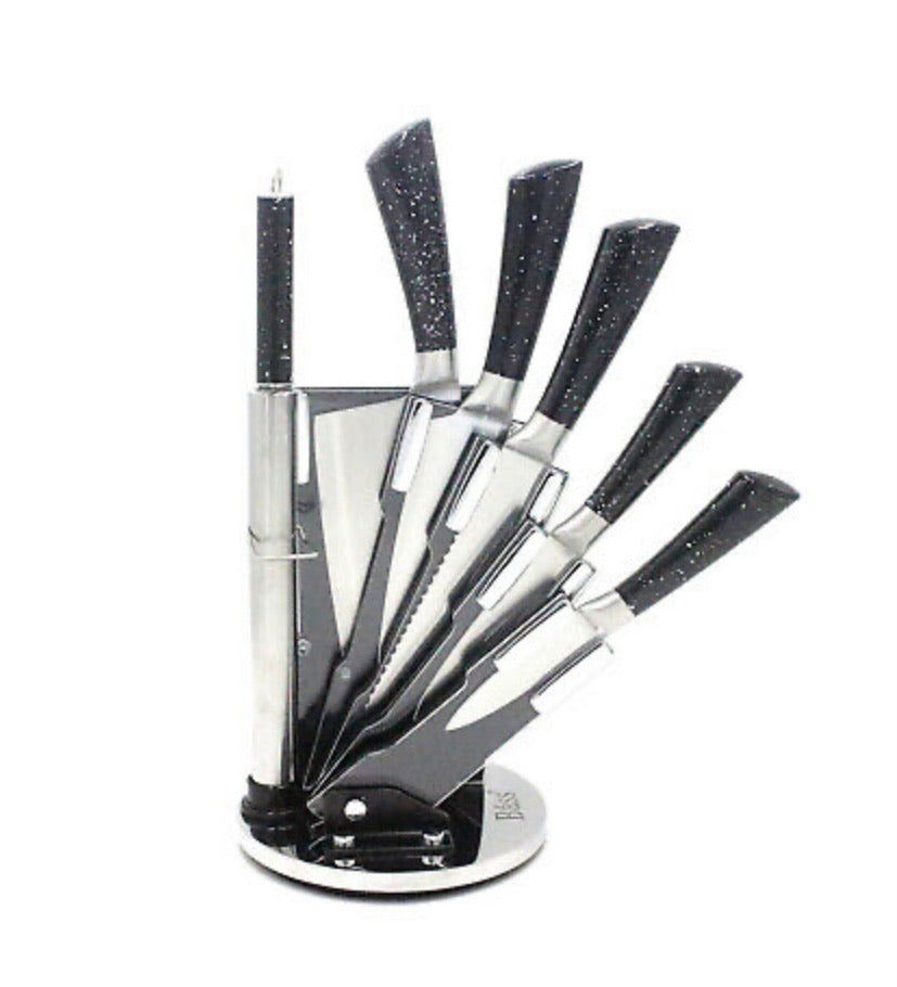 8PCS Stainless Steel Kitchen Knife Set