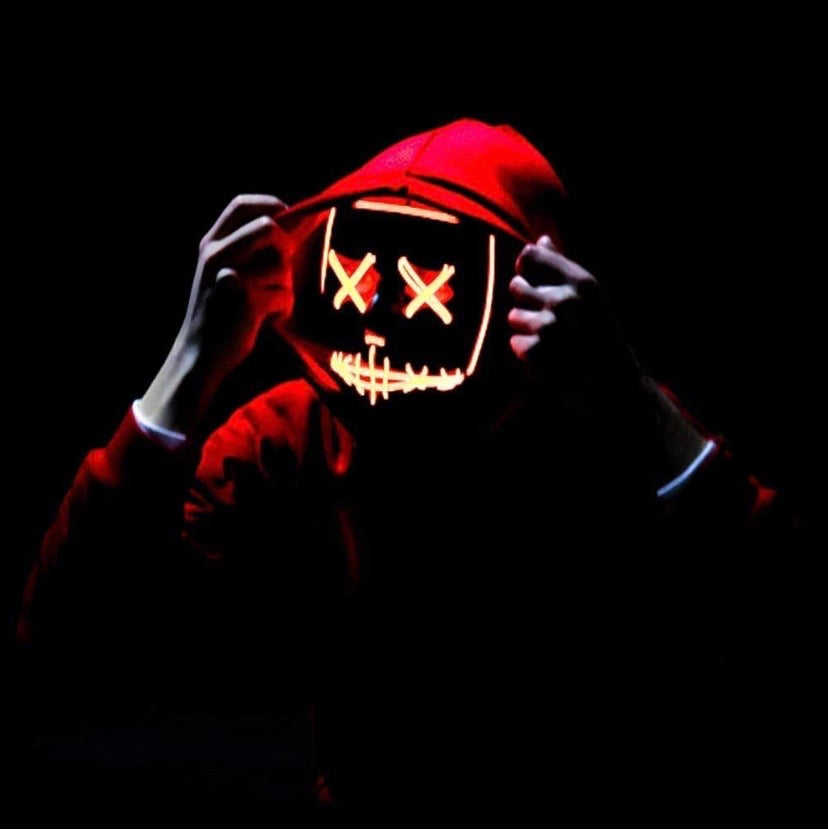 Halloween Mask Light Up Mask