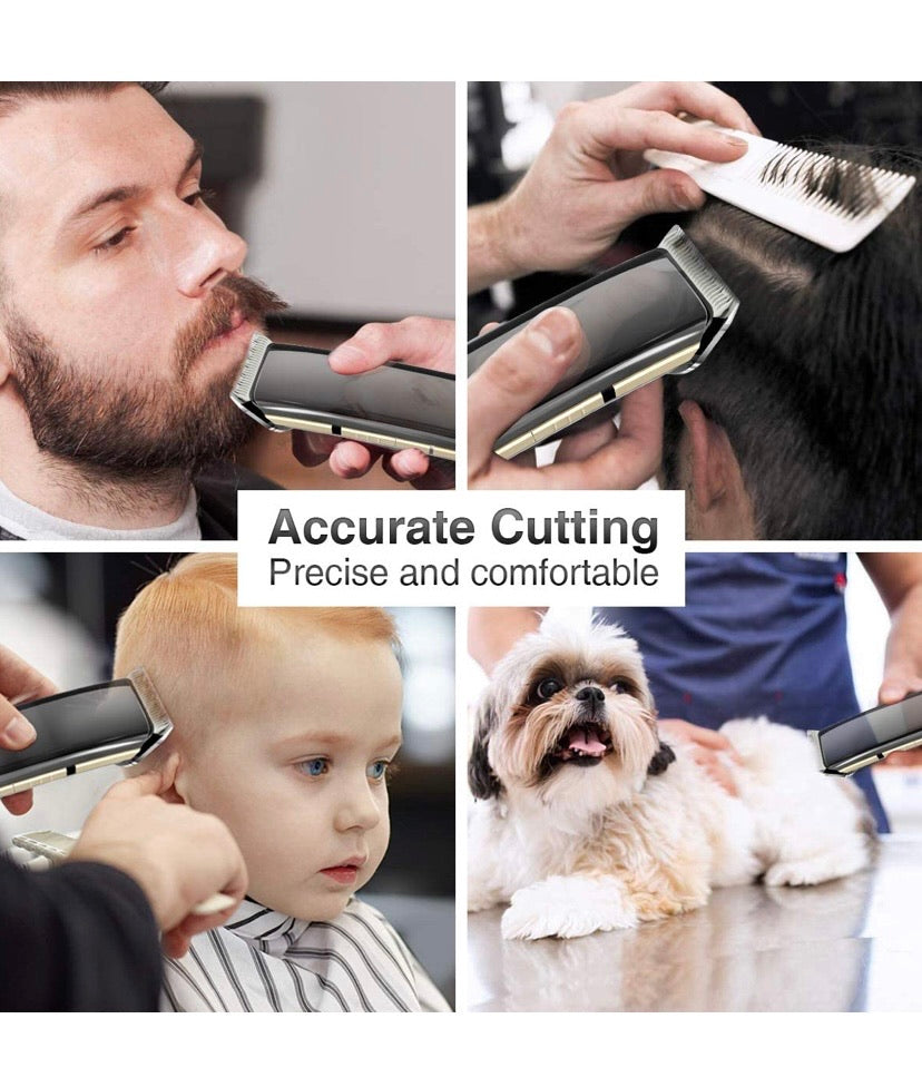 Cordless Hair Clippers for Men Professional Hair Trimmer For Men Hair Cutting Kit