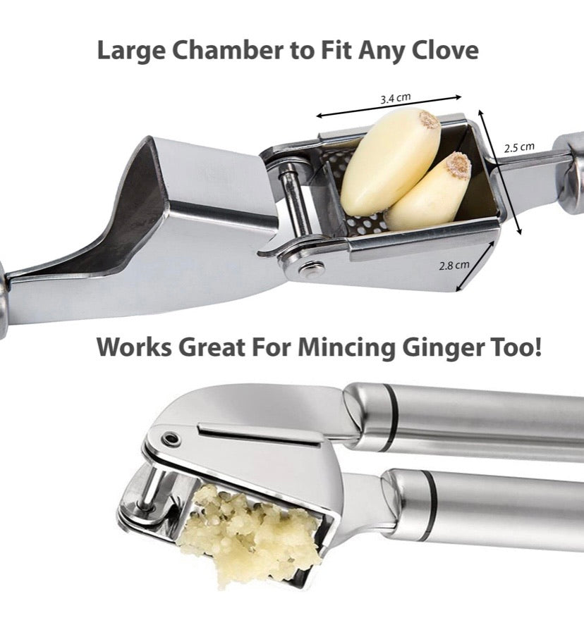 Garlic Press + Peeler