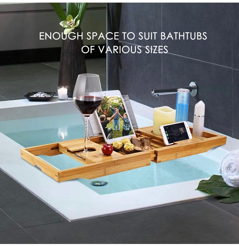 Premium Bamboo Bath Trays