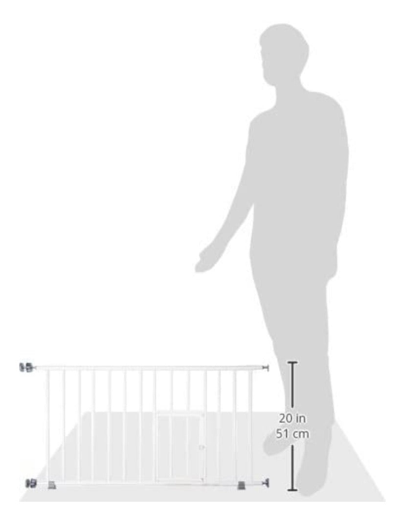 Mini Expandable Extra Wide Pet Gate