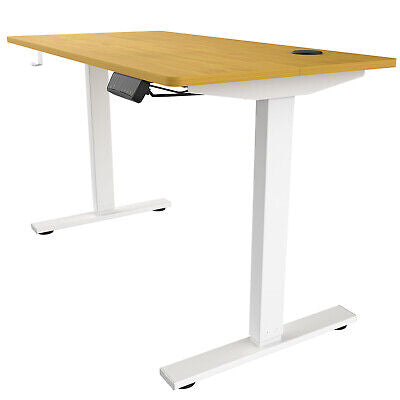 140cm Motorised Desk Height Adjustable Sit Standing Office Computer Table